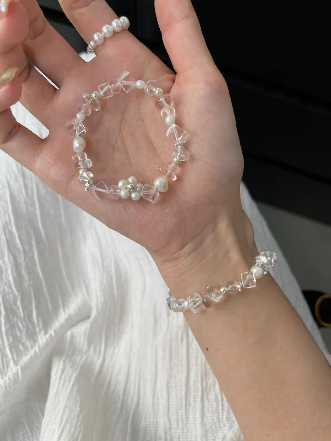 Healing Rock Crystal Bracelet