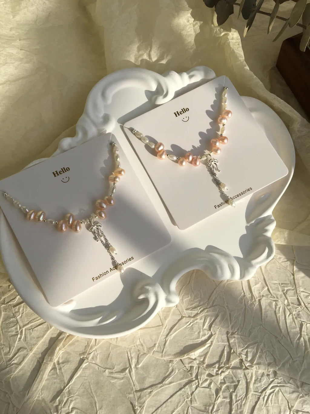Soufflé Baroque Pearl Necklace