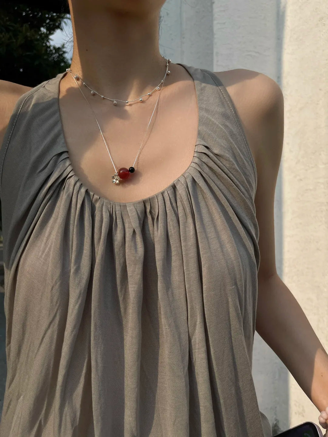 Gypsy Star Silver Bracelet & Necklace