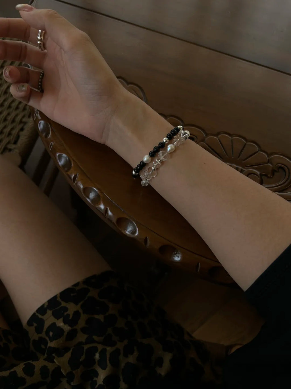 Healing Rock Crystal Bracelet