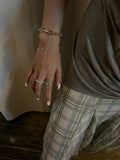 Gypsy Star Silver Bracelet & Necklace