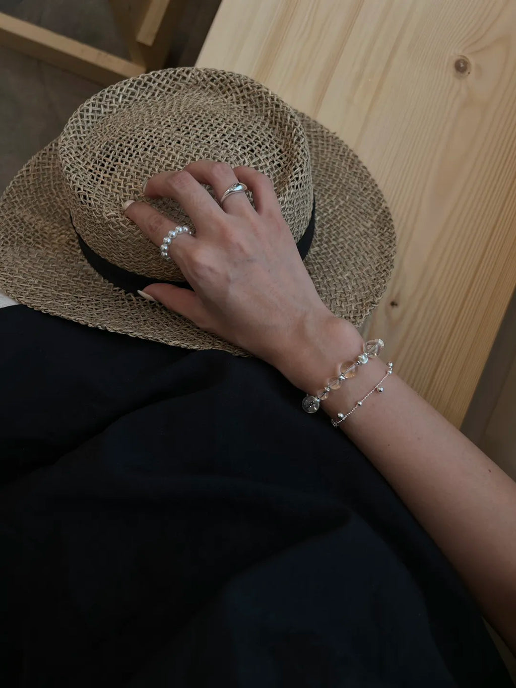 Gypsy Star Silver Bracelet & Necklace