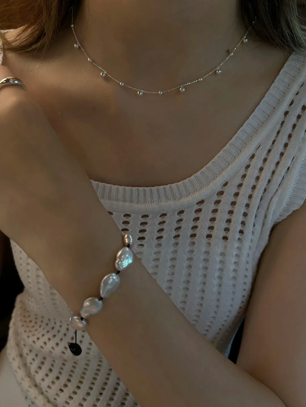 Gypsy Star Silver Bracelet & Necklace