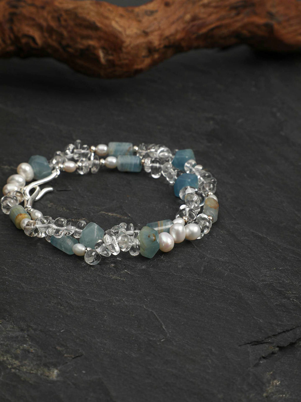 Azure Moon Necklace