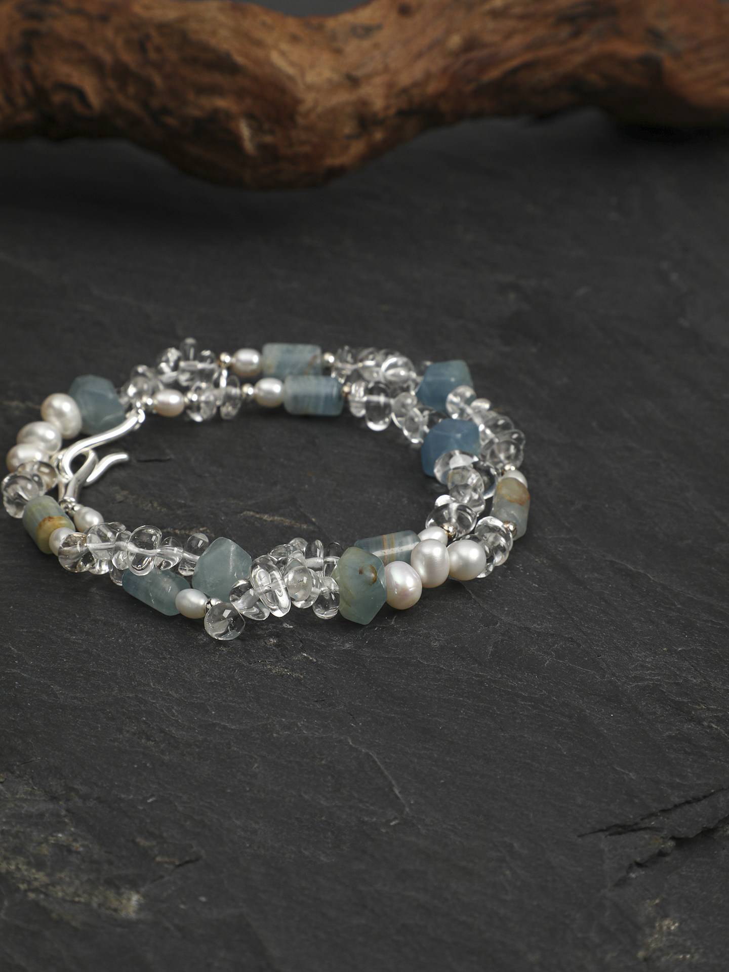 Azure Moon Necklace