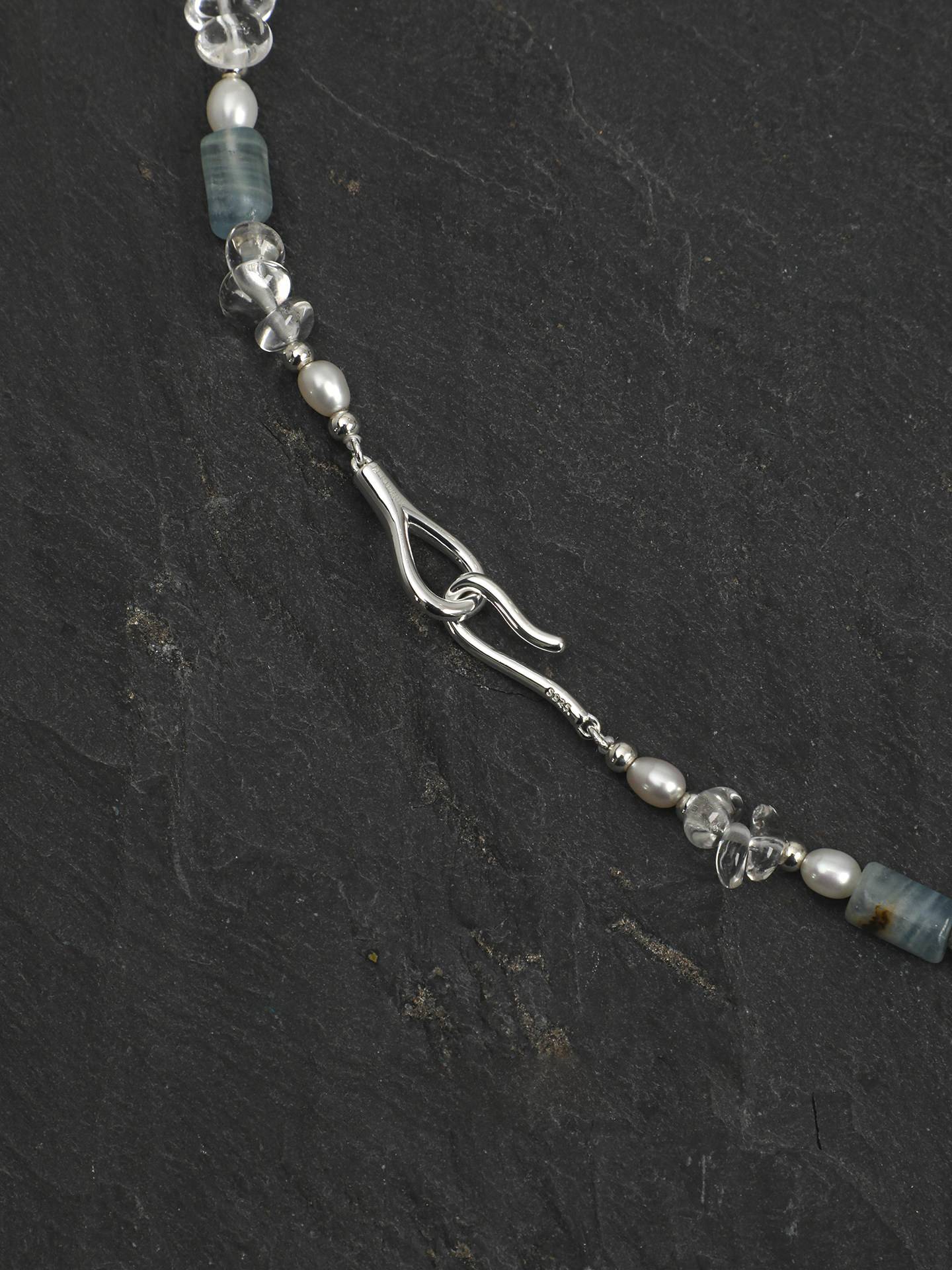 Azure Moon Necklace