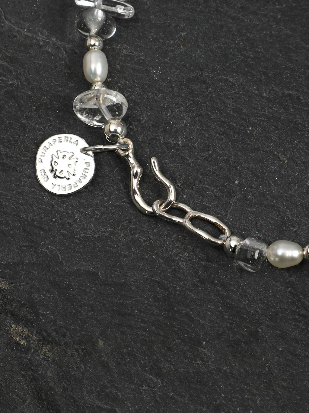Azure Moon Pearl Bracelet