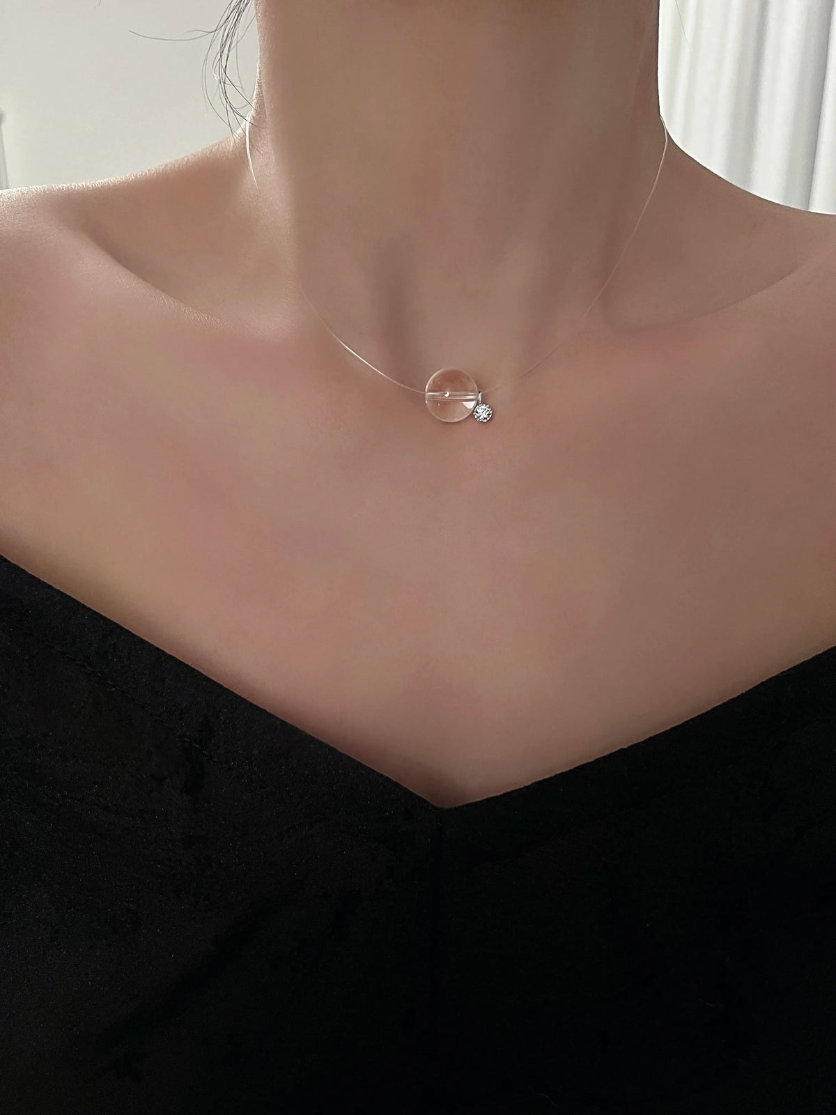 Celestial Orbit Crystal Necklace