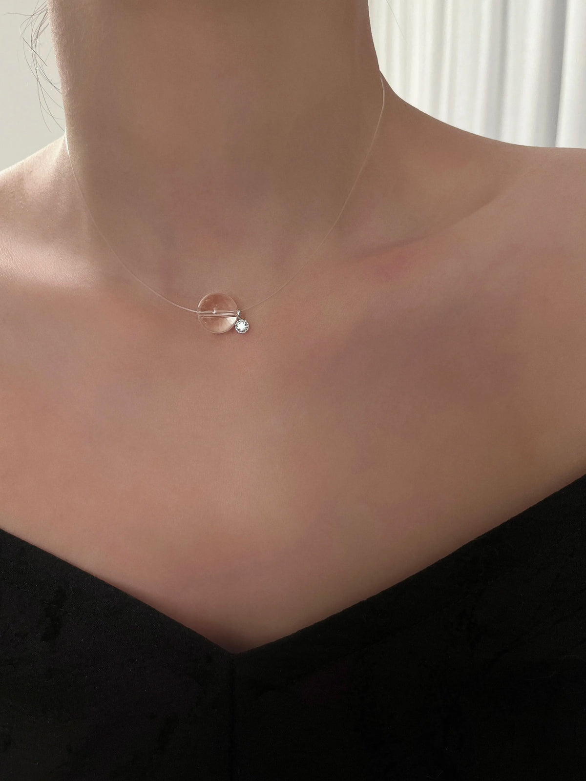 Celestial Orbit Crystal Necklace