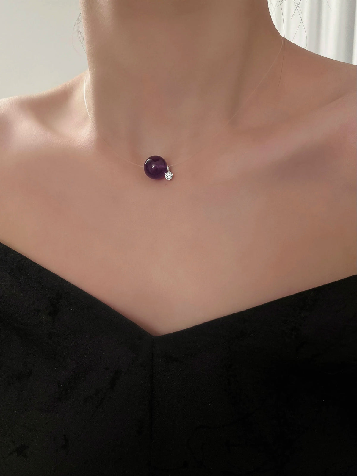 Celestial Orbit Crystal Necklace