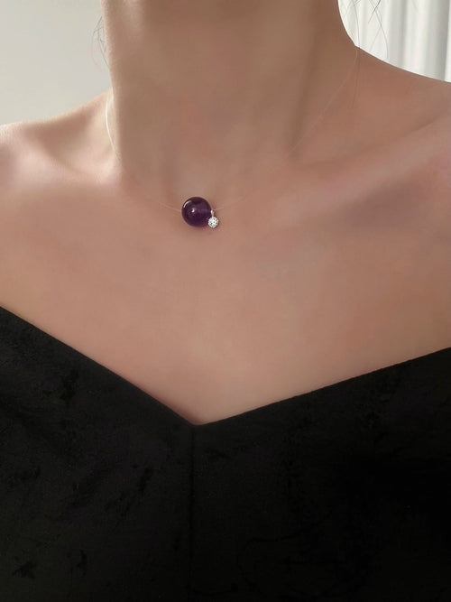 Celestial Orbit Crystal Necklace