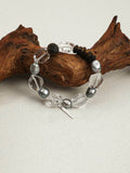 Clear Quartz Agarwood Bracelet