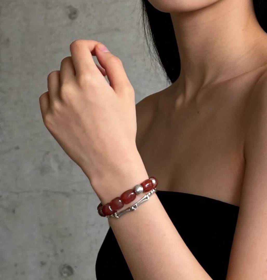 Crimson Moon Bracelet