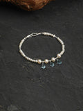 Crystal Pearl Topaz Bracelet