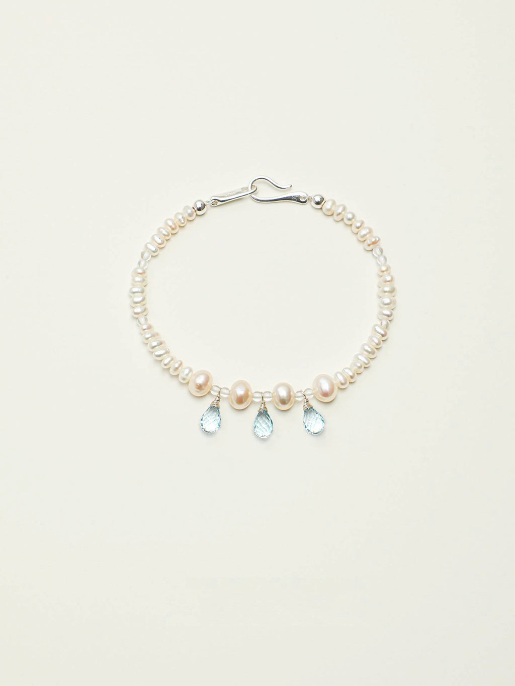 Crystal Pearl Topaz Bracelet