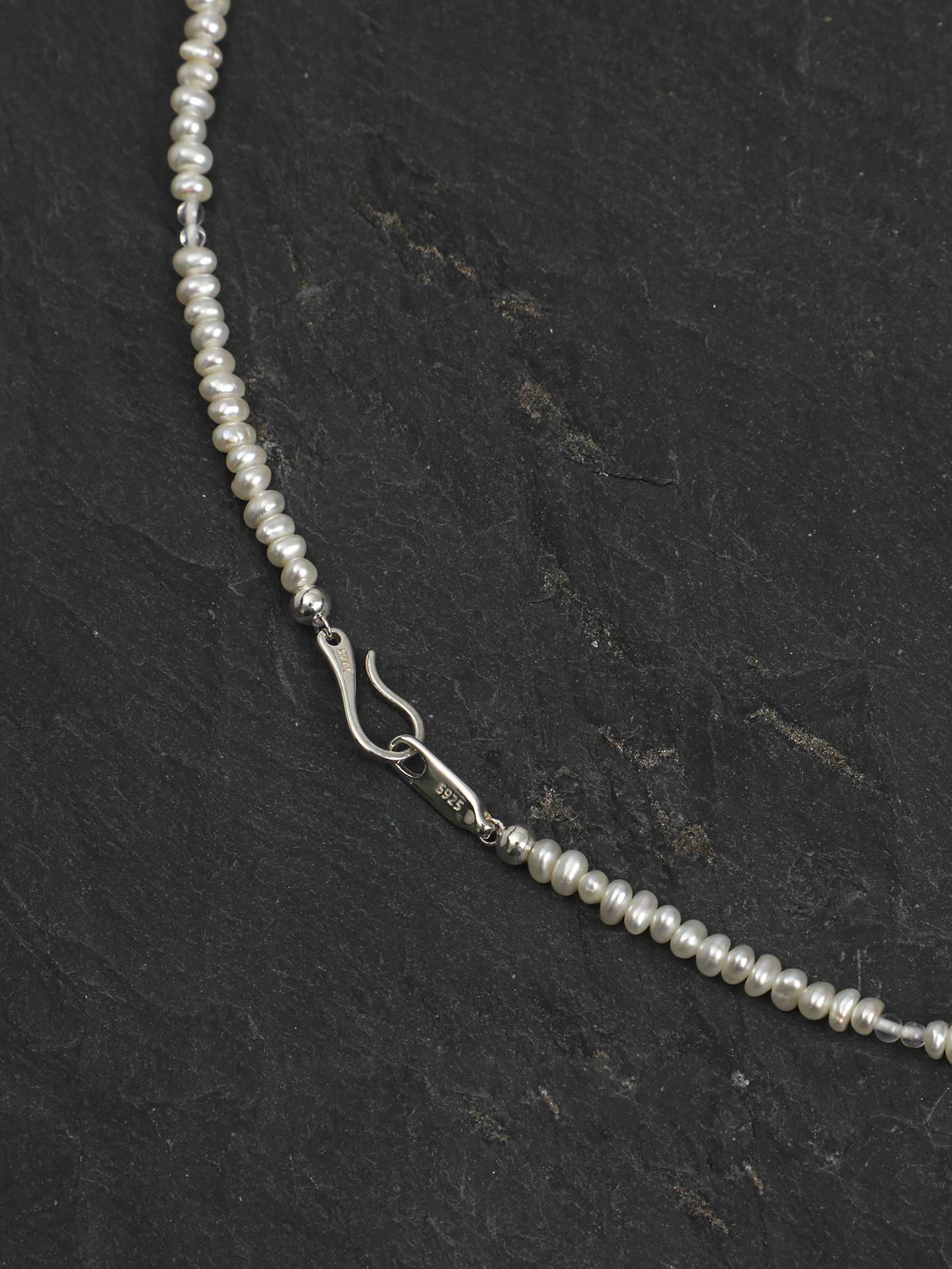 Crystal Pearl Topaz Necklace