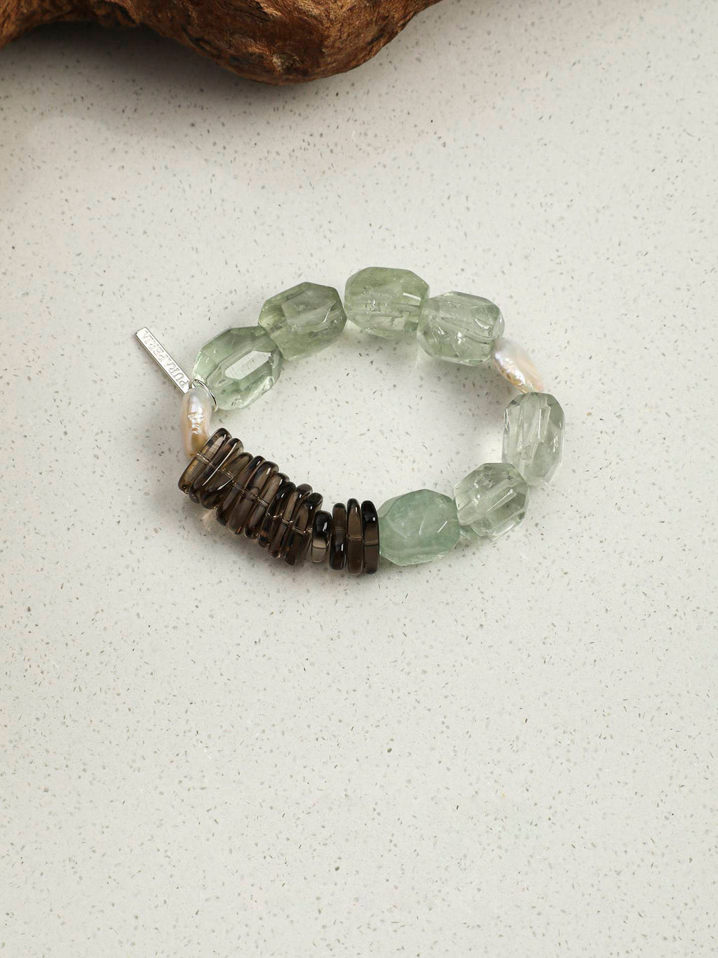Forest Mist Pearl Bracelet