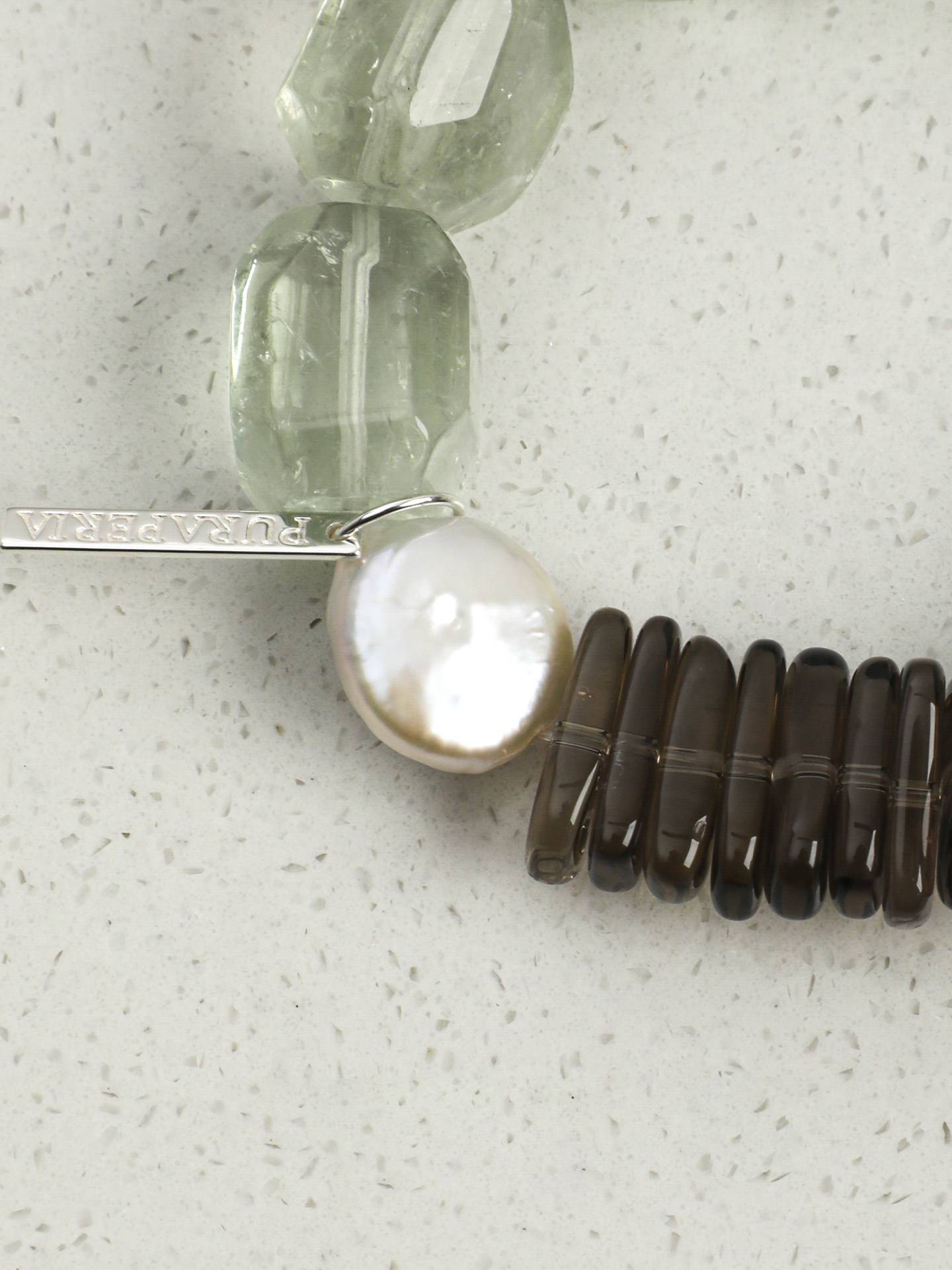 Forest Mist Pearl Bracelet