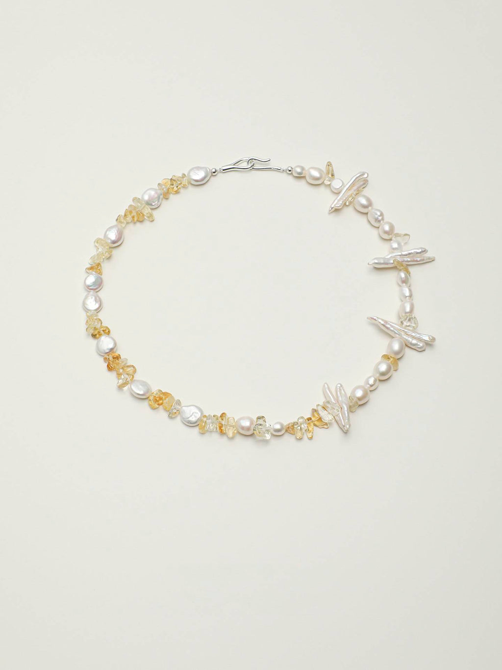Golden Glow Pearl Necklace