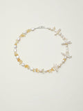 Golden Glow Pearl Necklace