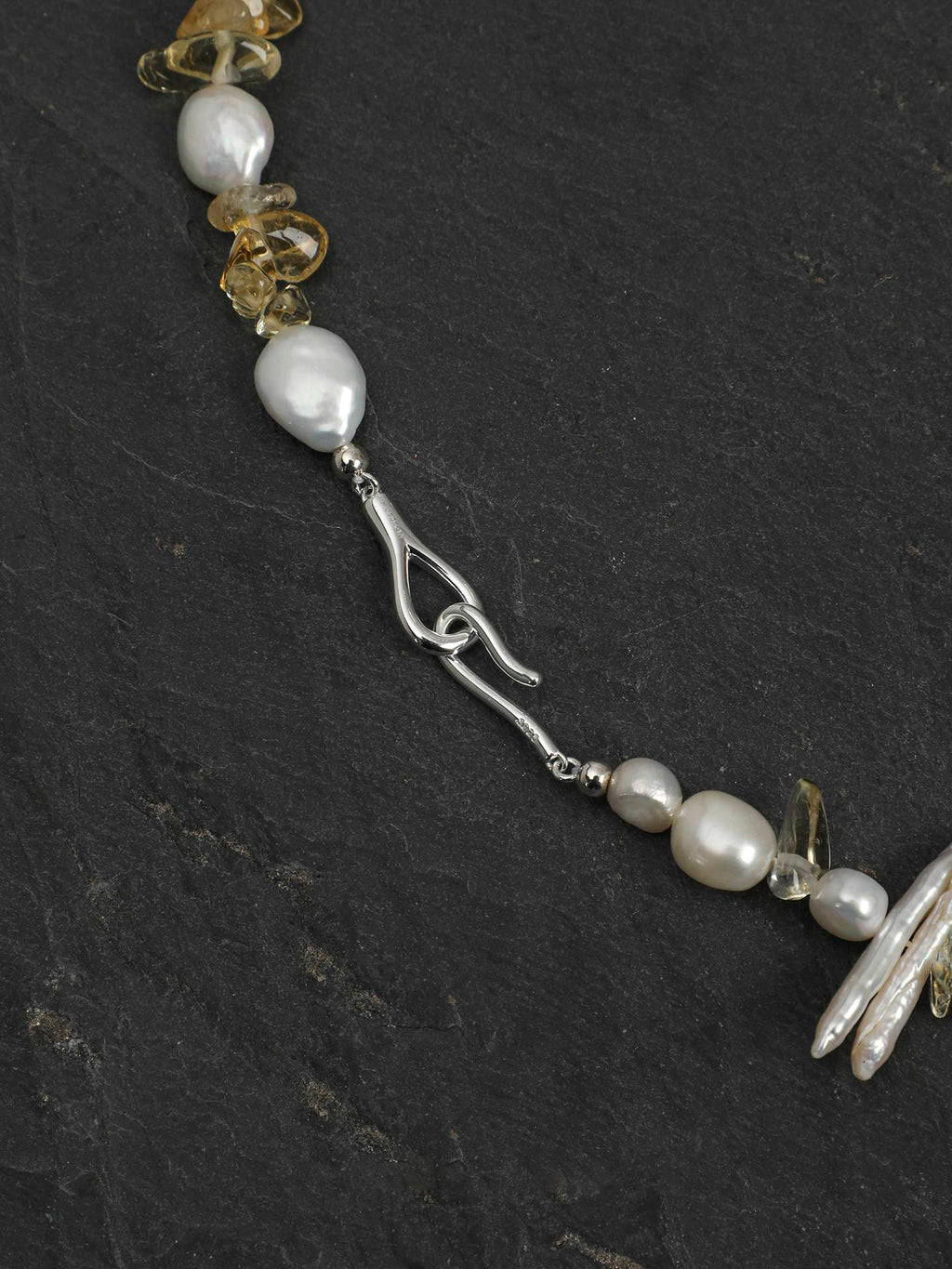Golden Glow Pearl Necklace