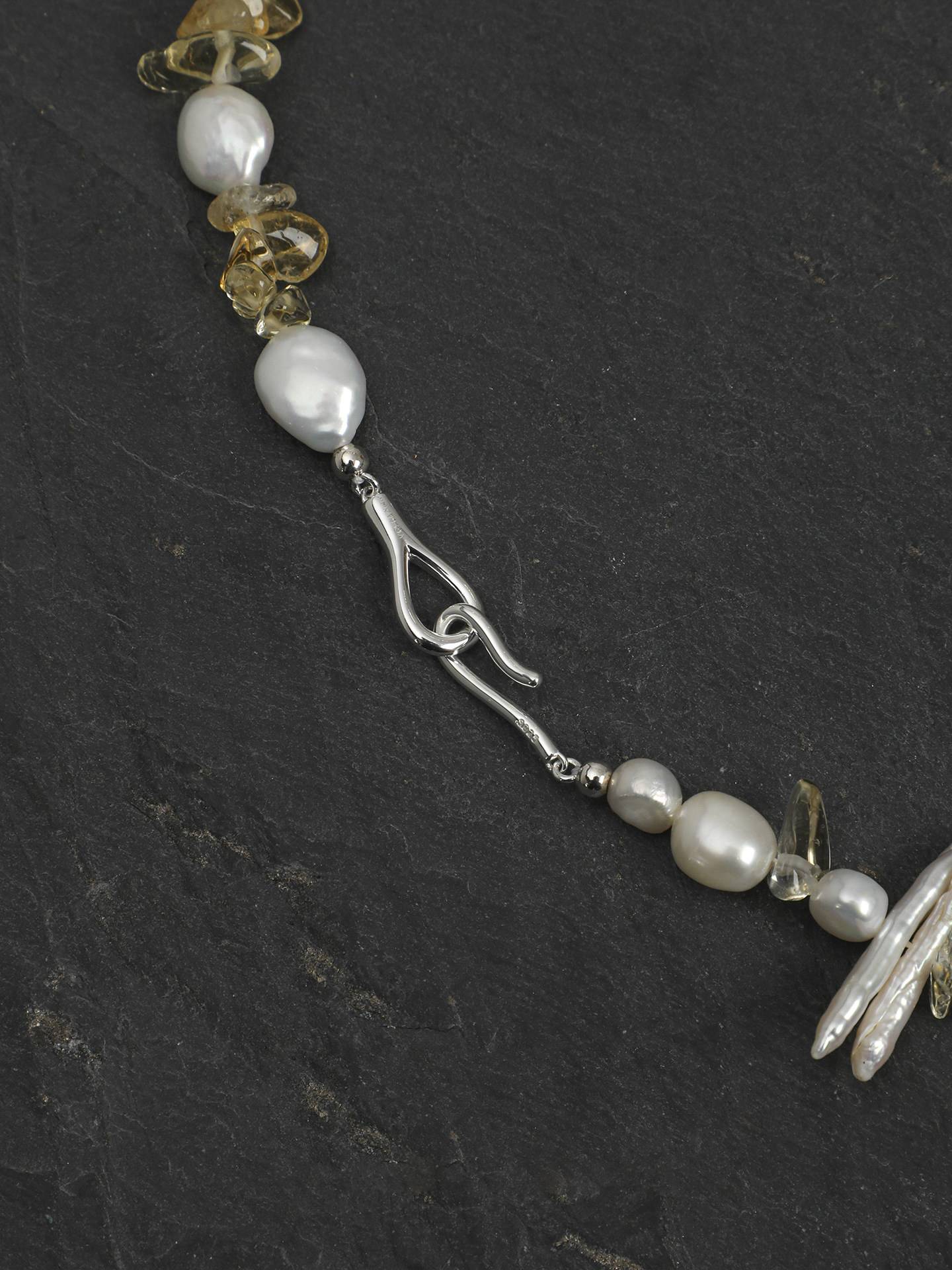 Golden Glow Pearl Necklace