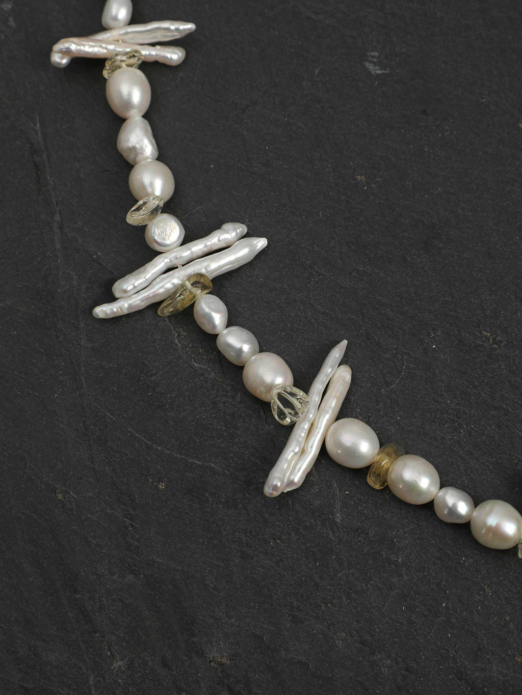 Golden Glow Pearl Necklace
