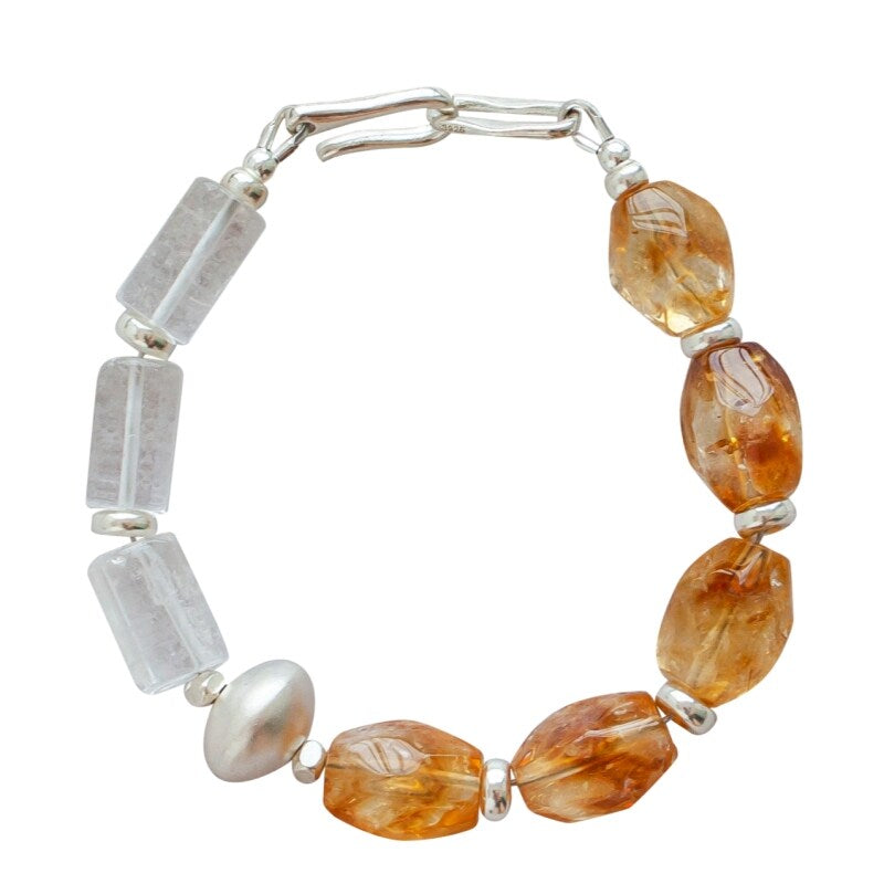 Golden Light Crystal Bracelet