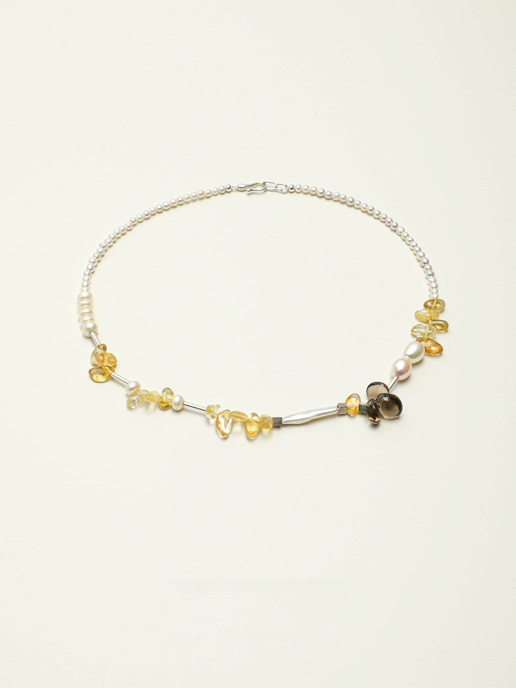 Golden Mist Pearl Necklace