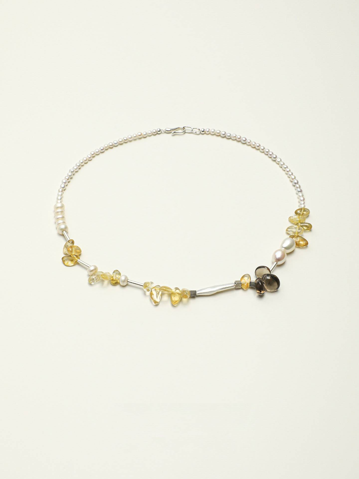 Golden Mist Pearl Necklace