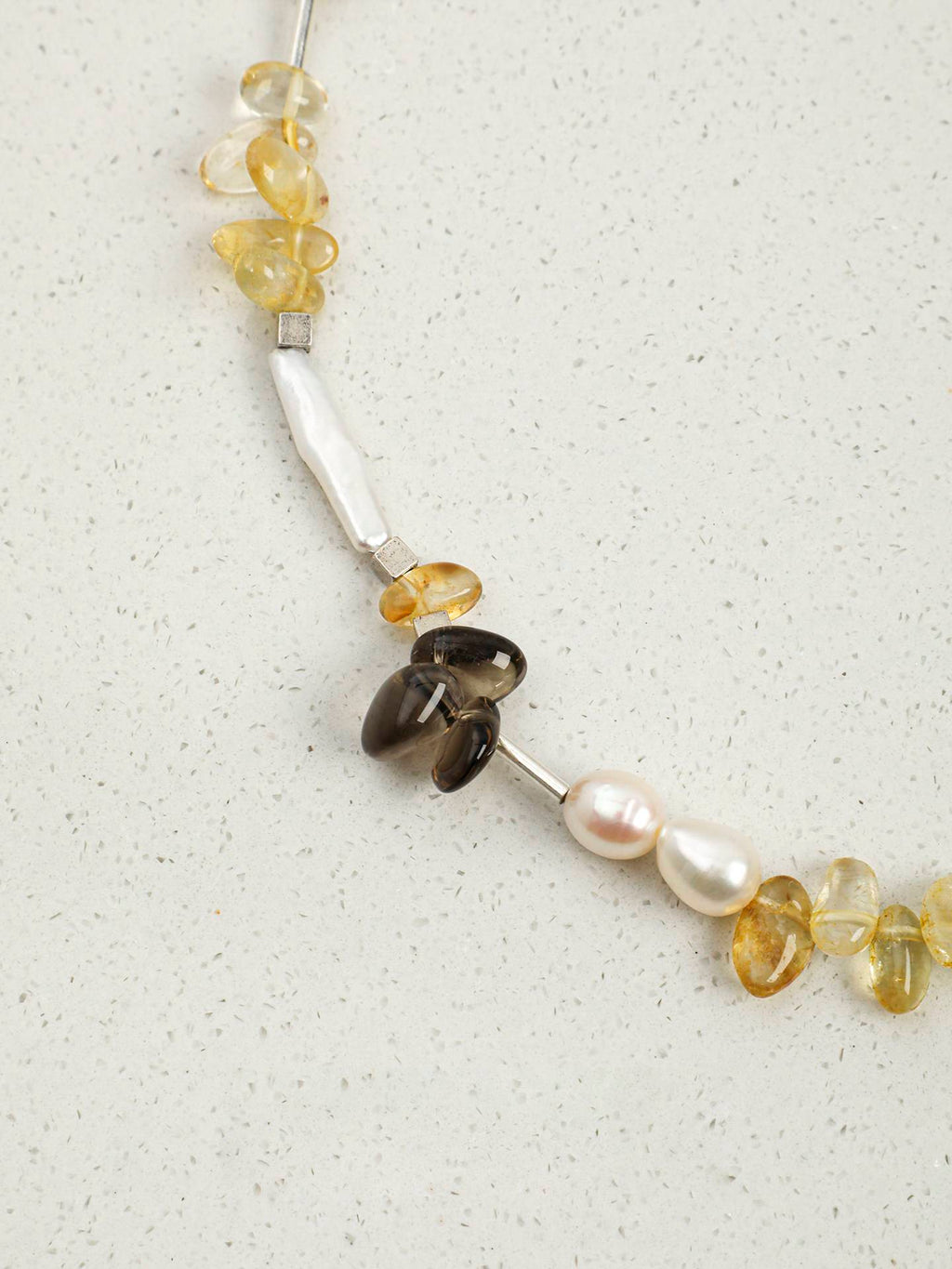 Golden Mist Pearl Necklace