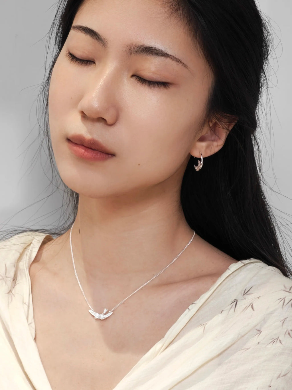 Jungle Bird Earrings Necklace