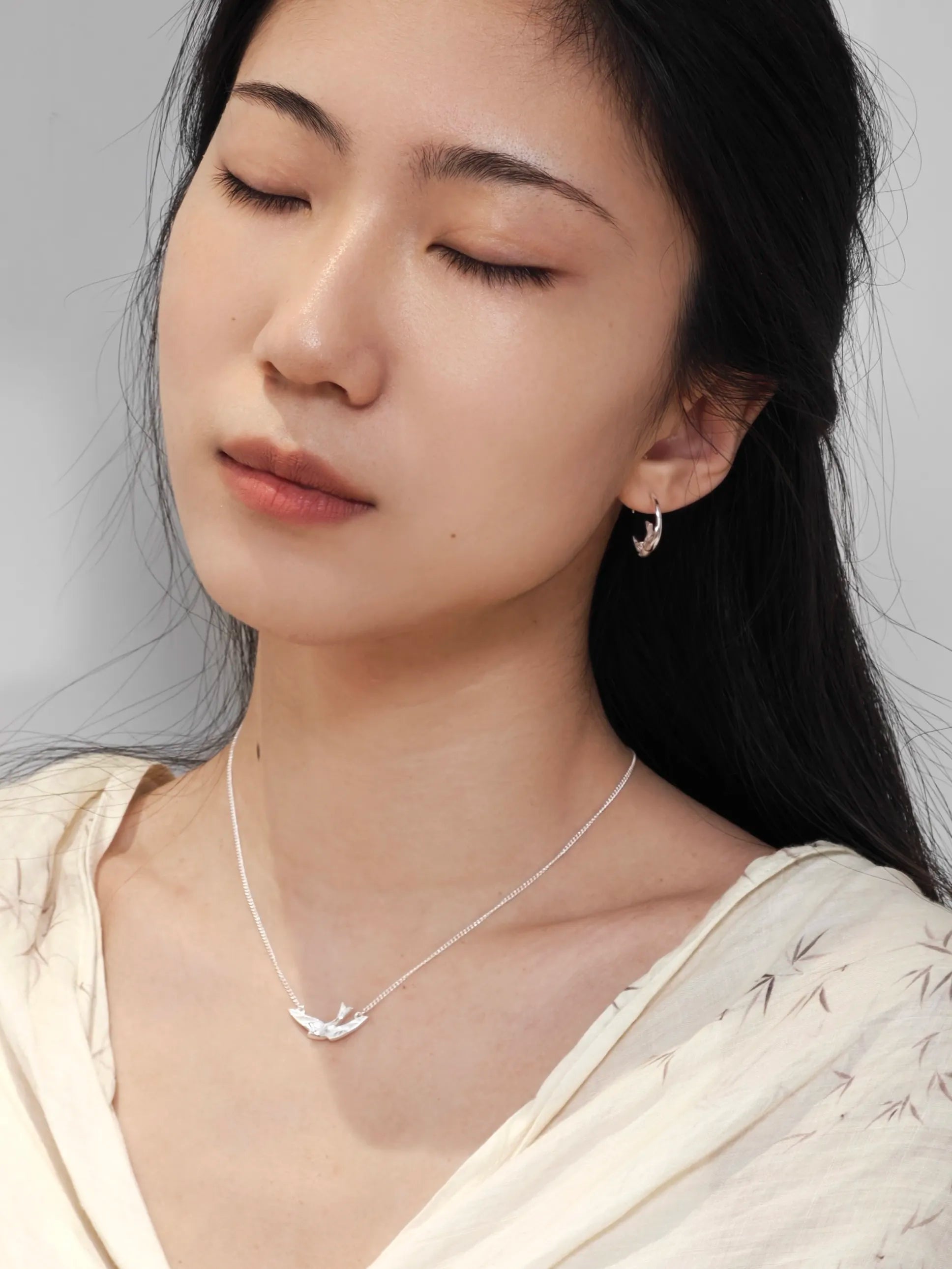 Jungle Bird Earrings Necklace