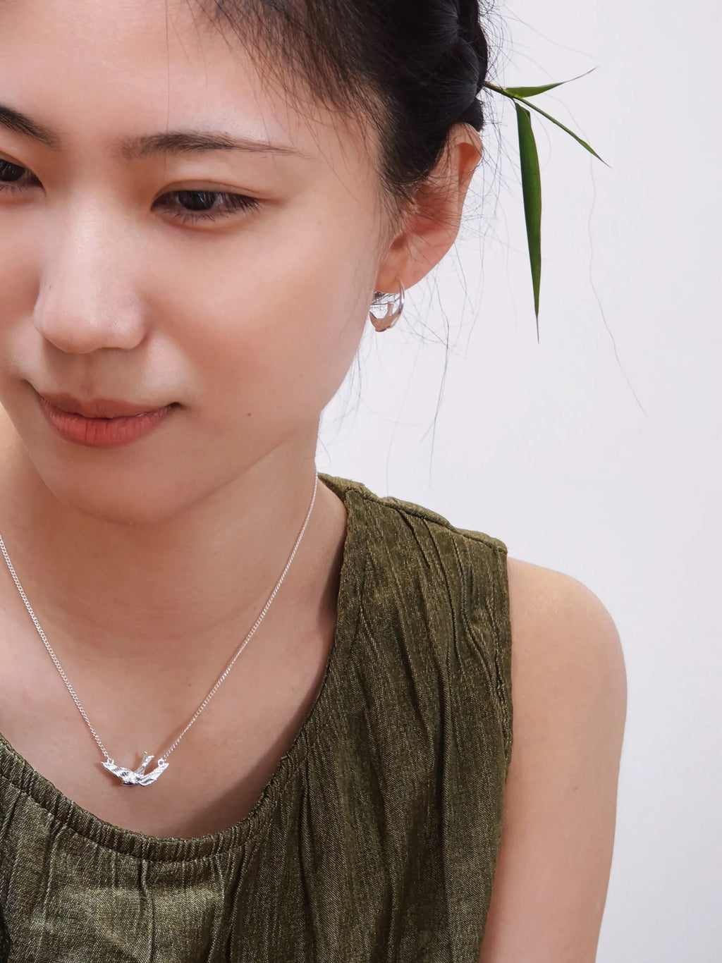 Jungle Bird Earrings Necklace