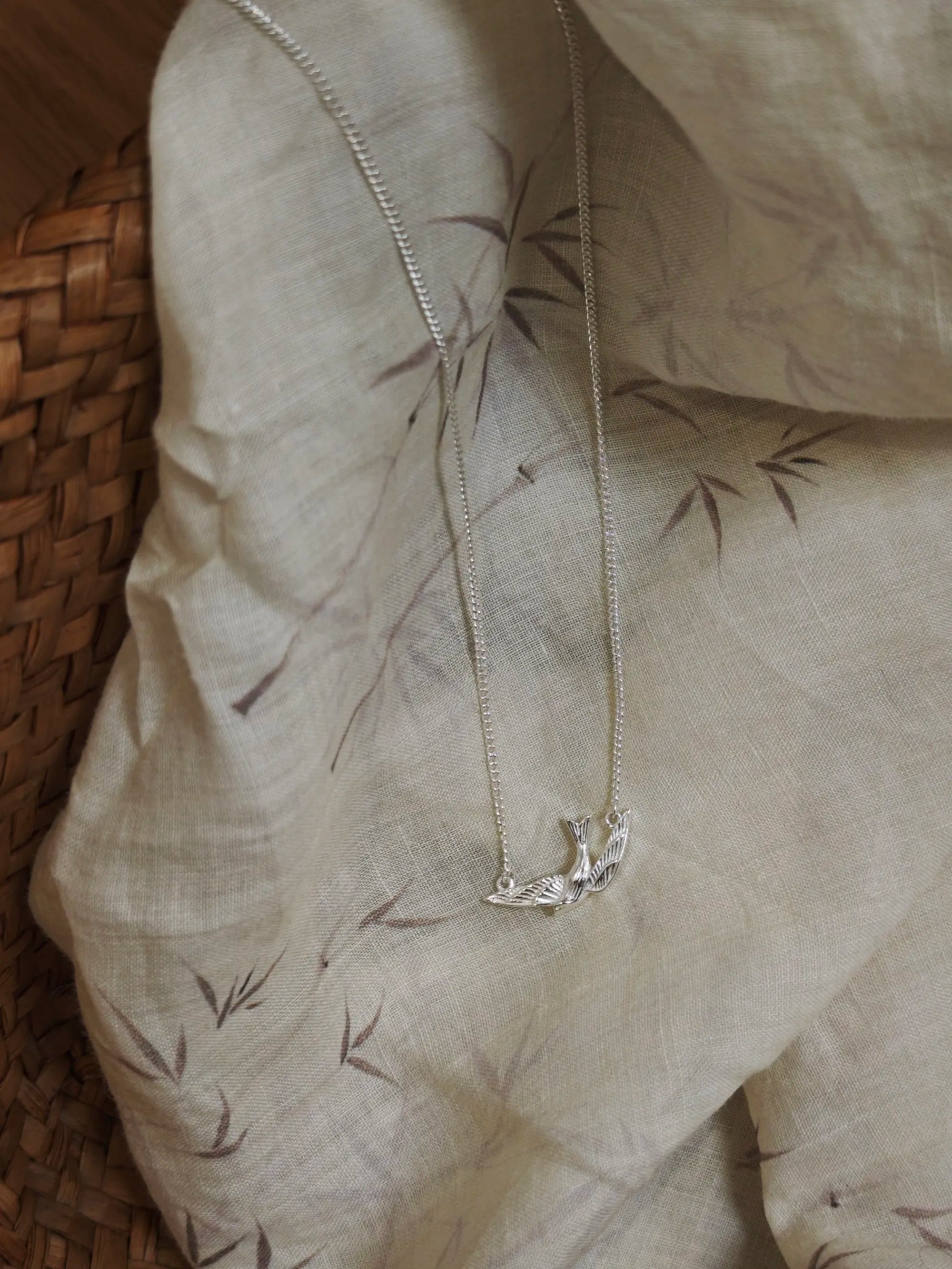 Jungle Bird Earrings Necklace