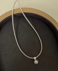 Minimalist Pearl Necklace
