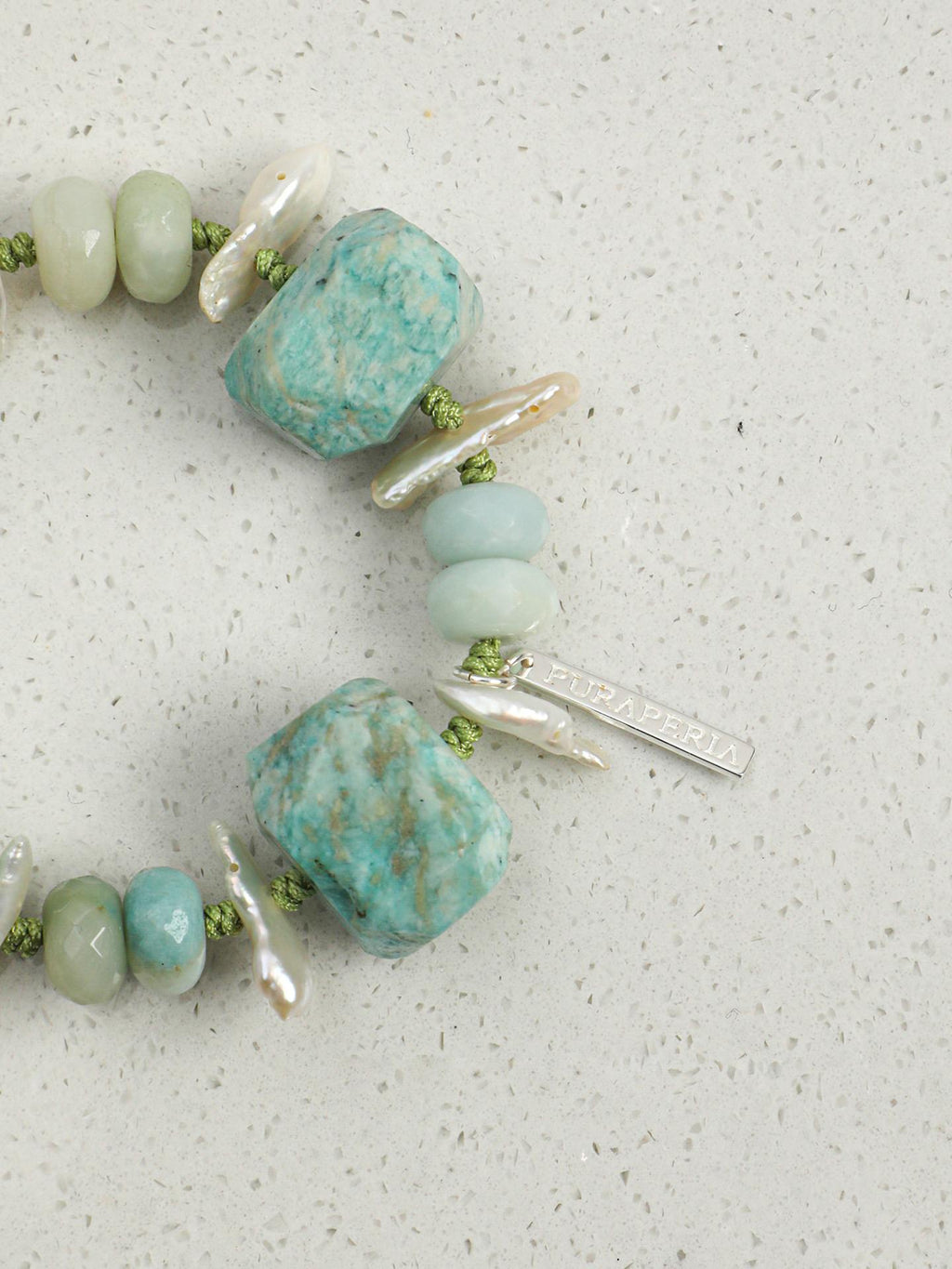 Misty River Amazonite Bracelet