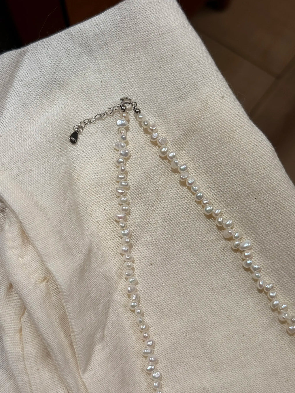 Petal Pearl Necklace