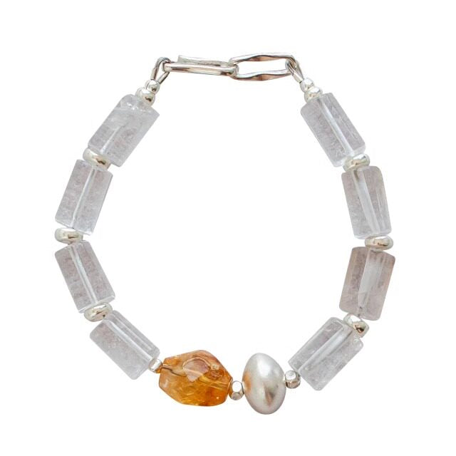 Golden Light Crystal Bracelet
