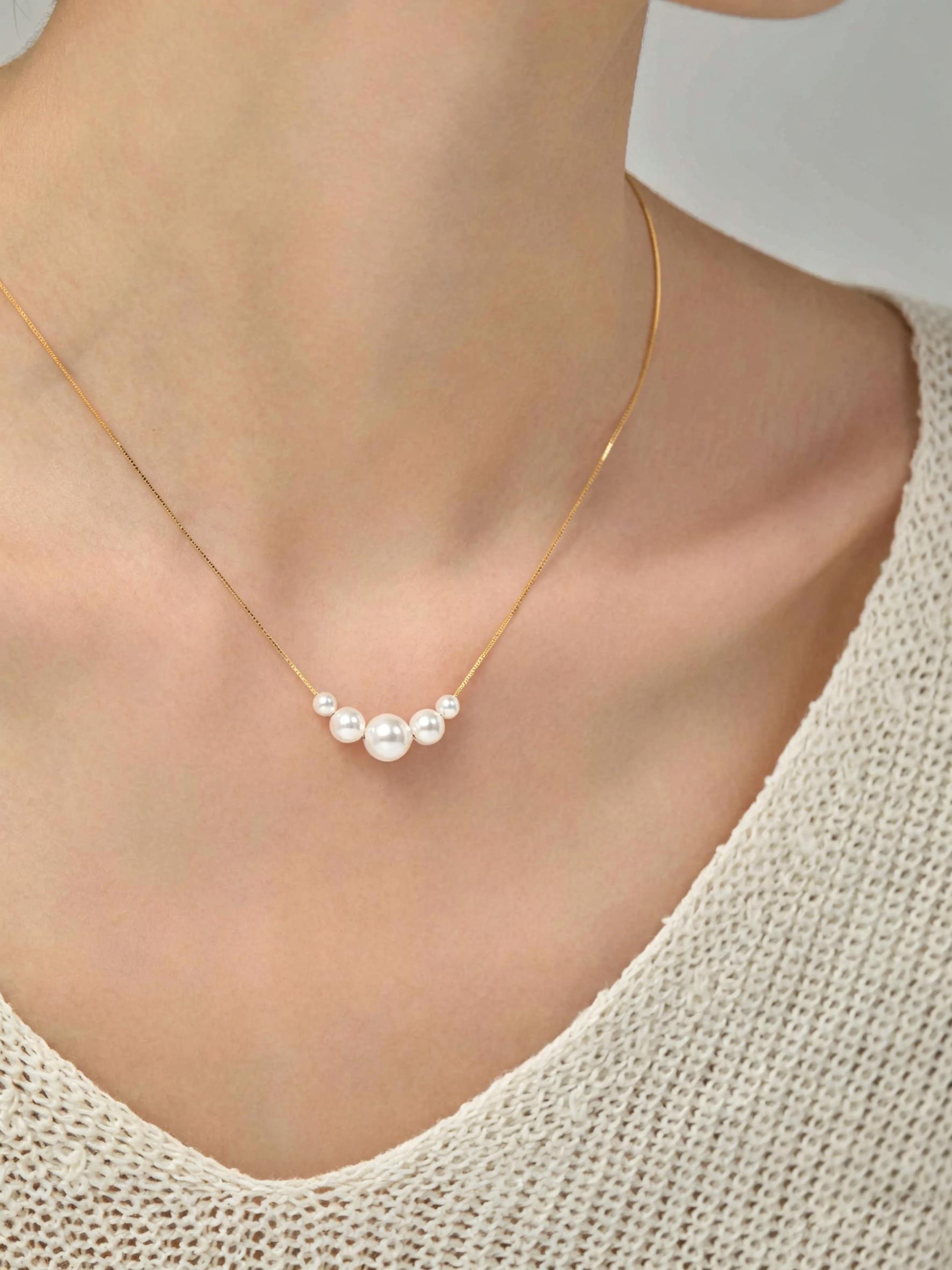 Smile Pearl Necklace