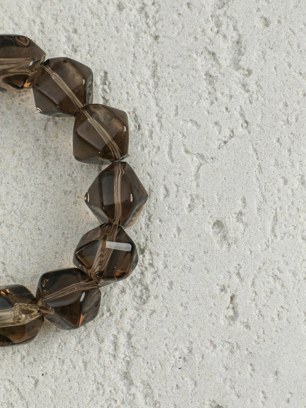 Smoky Agarwood Pearl Bracelet