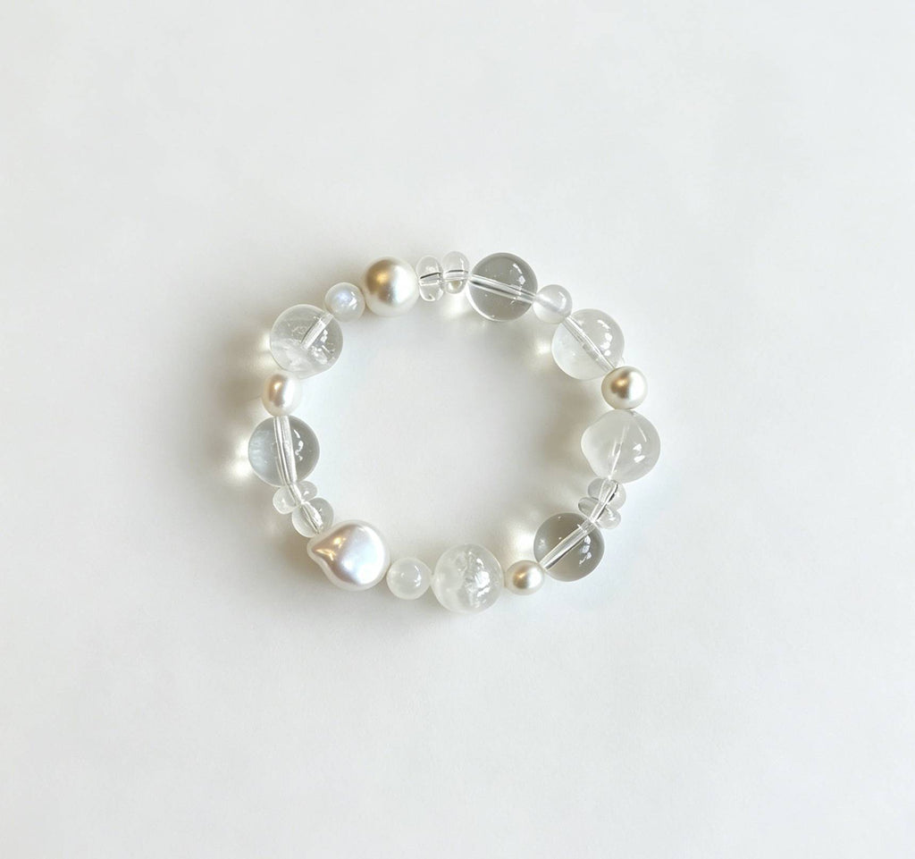 Snow Veil Quartz Bracelet