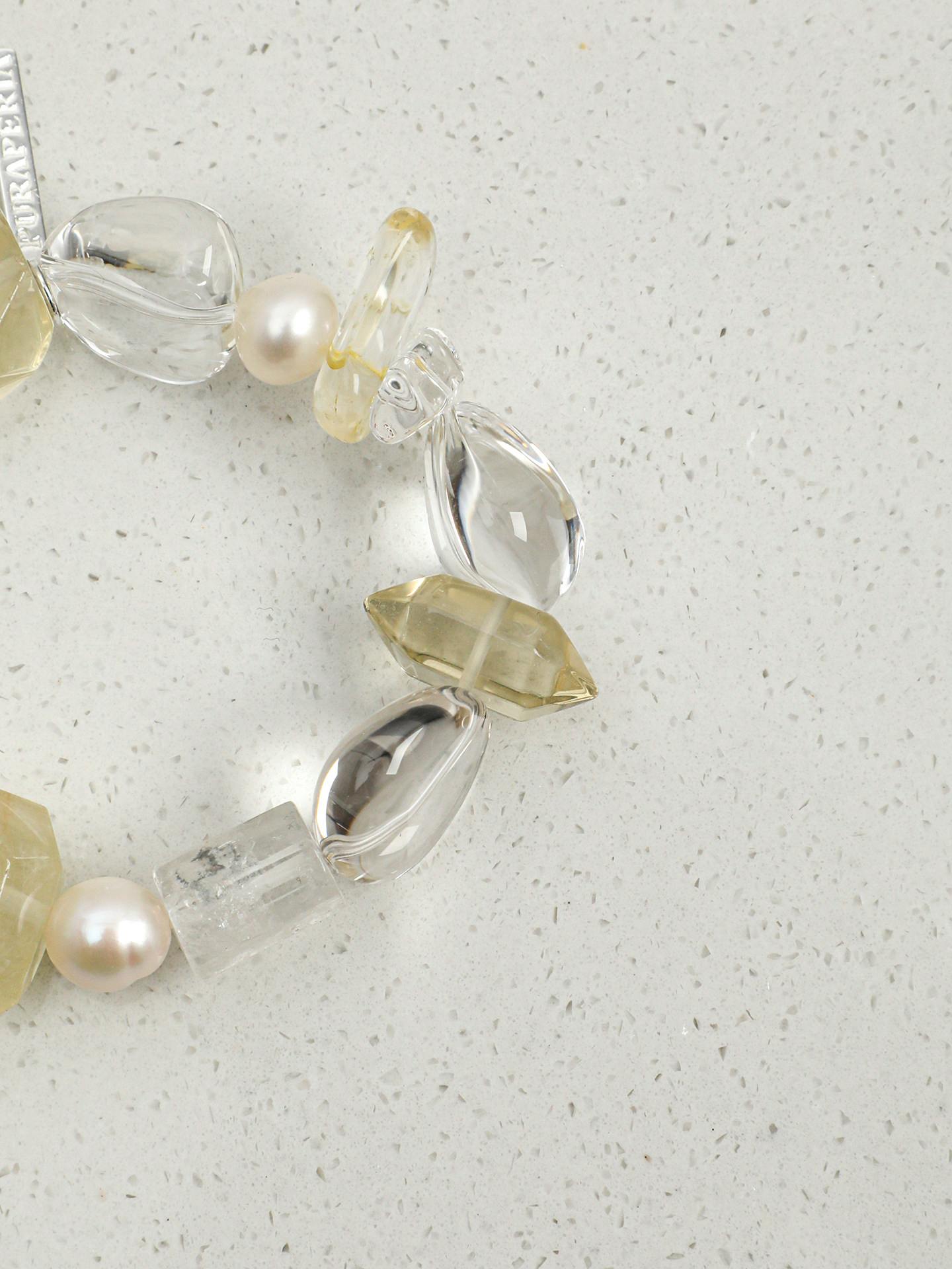 Sunlit Crystal Pearl Bracelet