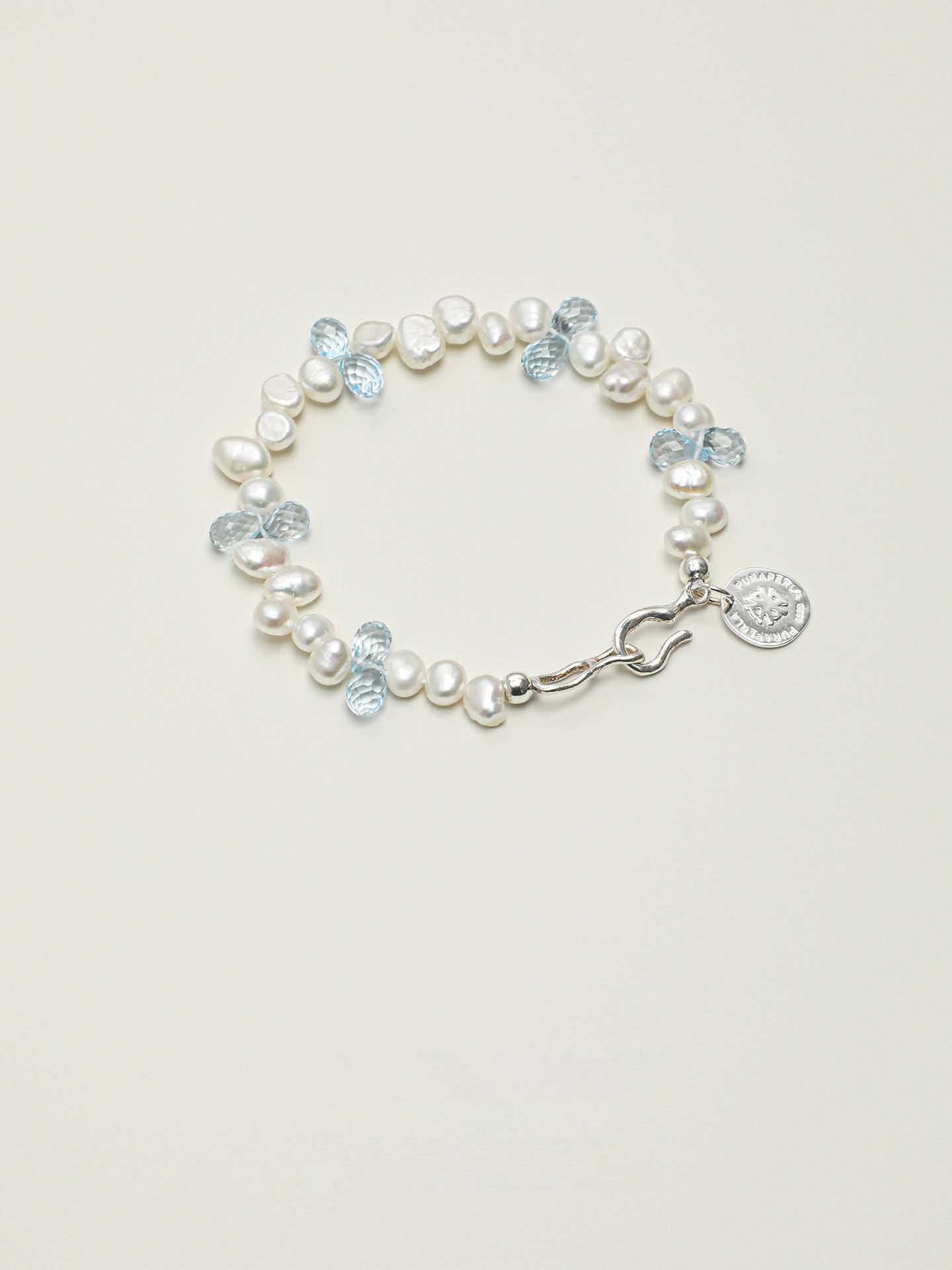 Topaz Pearl Bracelet