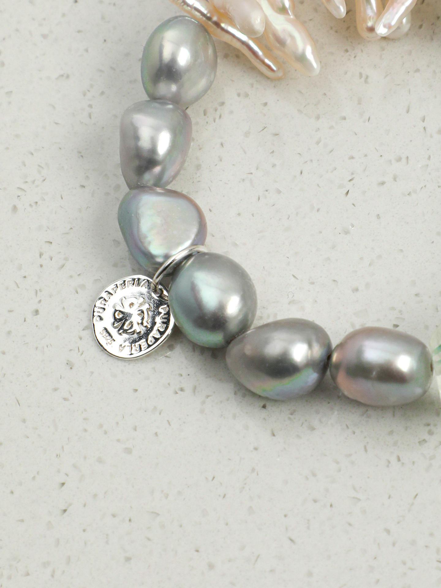 Verdant Crystal Pearl Bracelet