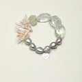 Verdant Crystal Pearl Bracelet