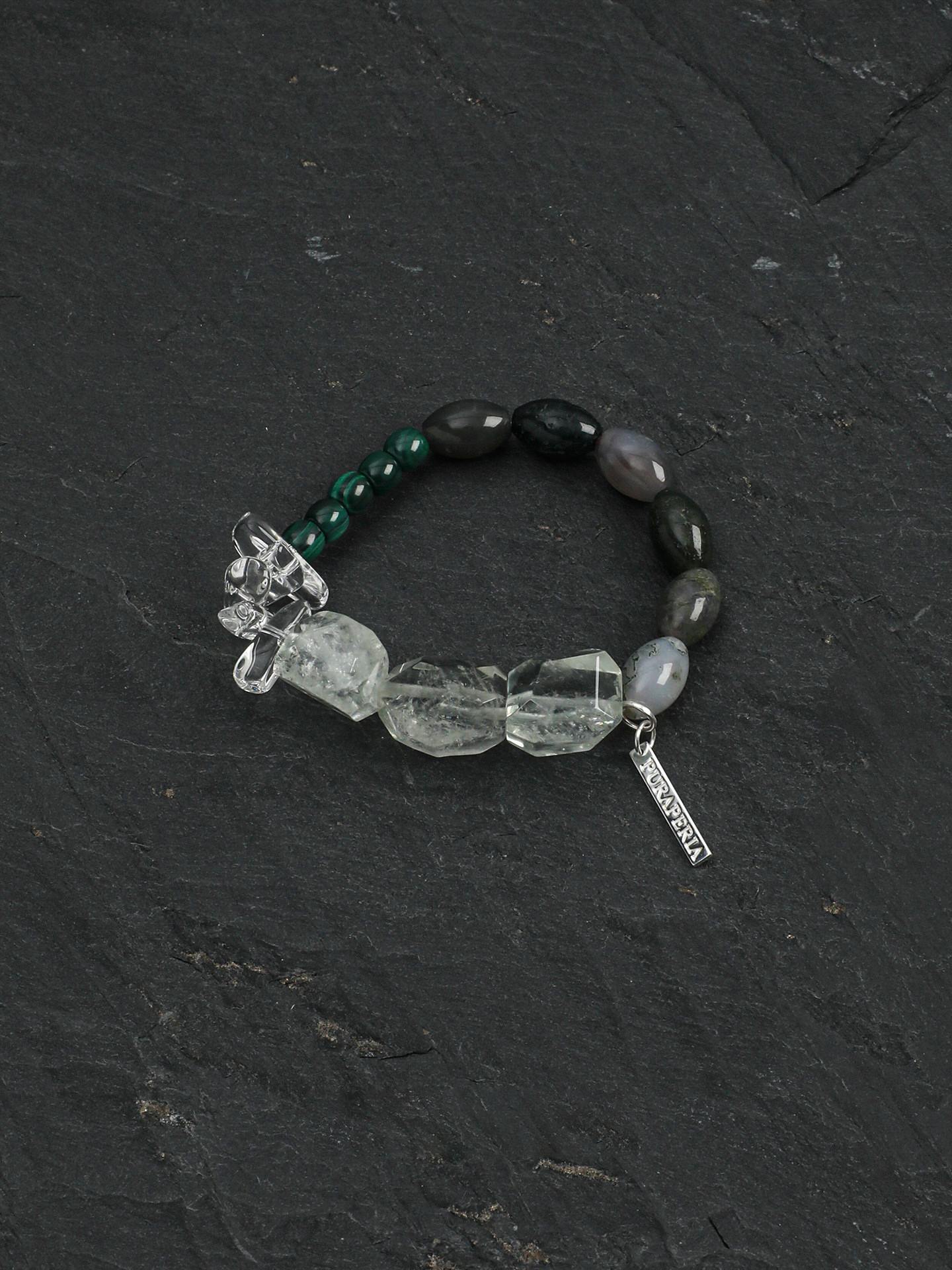 Verdant Malachite Crystal Bracelet